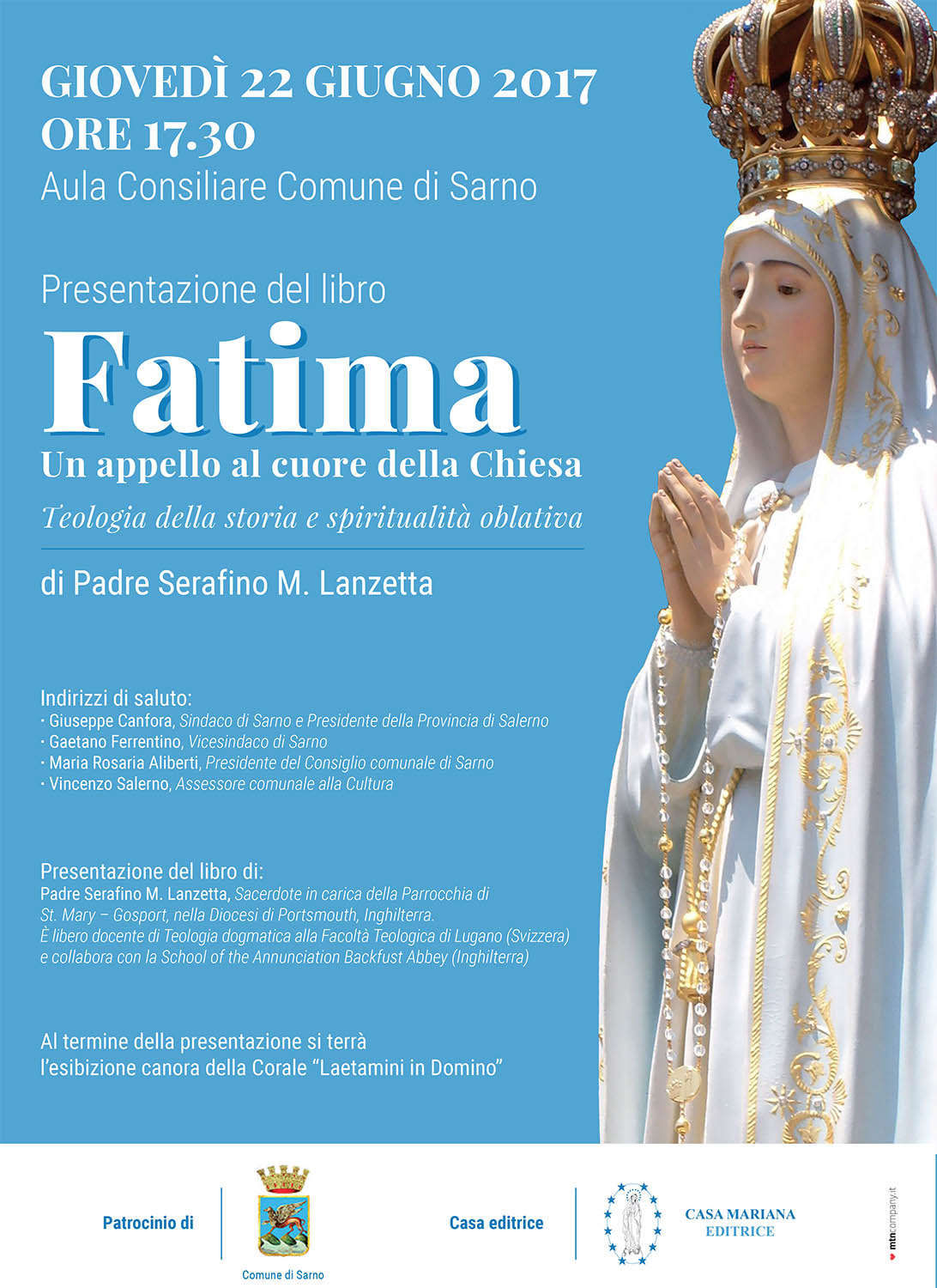 Presentazione Libro Padre Serafino M. Lanzetta.