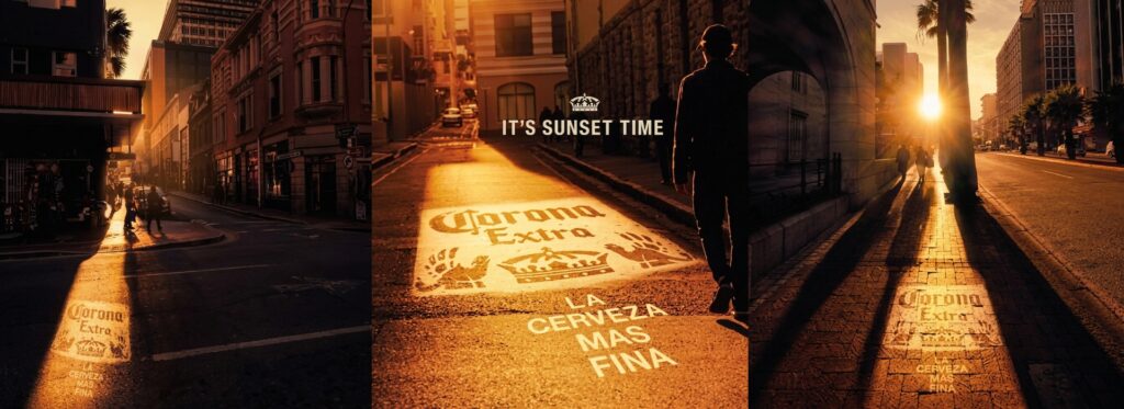 Corona “Sun Shadows”: la campagna che sfida l’AI con la luce del sole