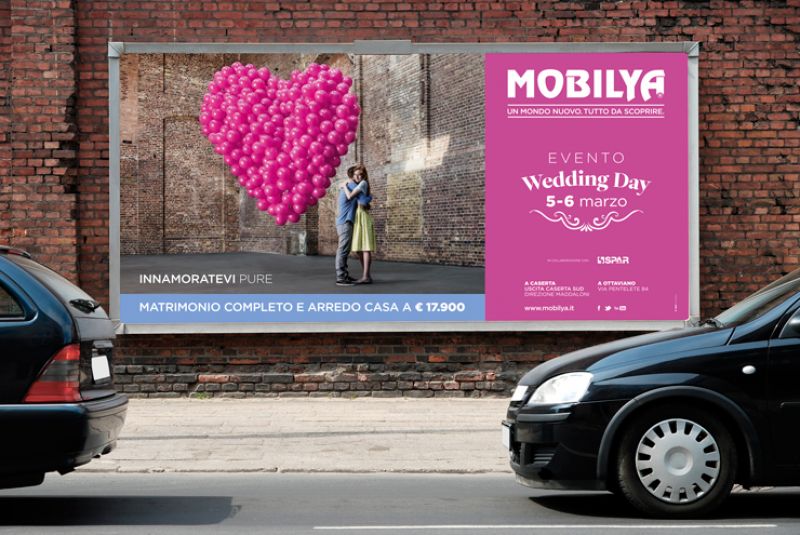Campagna adv per Mobilya Innamoratevi pure | Advertising