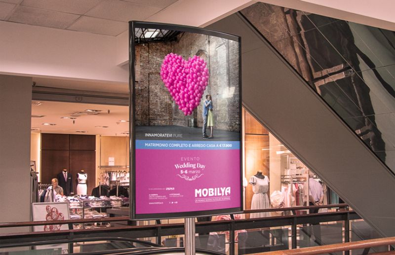 Campagna adv per Mobilya Innamoratevi pure | Advertising