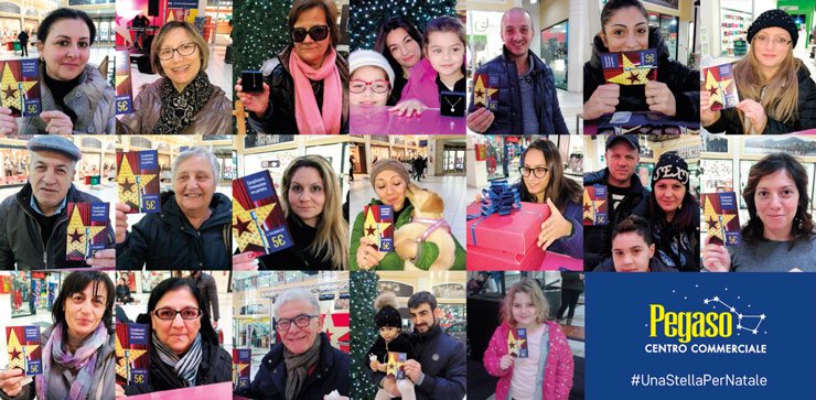 Centro Commerciale Pegaso - Cerchiamo una stella per Natale Centro Commerciale Pegaso